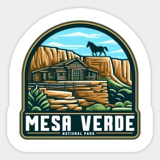 Mesa Verde National Park Sticker